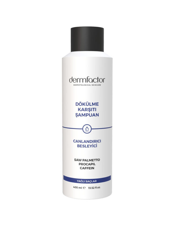 Dermfactor Dökülme Karşıtı Şampuan Yağlı Saçlar İçin 400 ml
