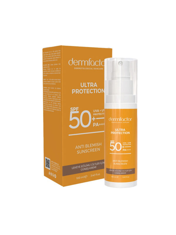 DERMFACTOR ULTRA PROTECTION LEKEYE EĞİLİMLİ CİLT TİPLERİ İÇİN GÜNEŞ KREMİ
