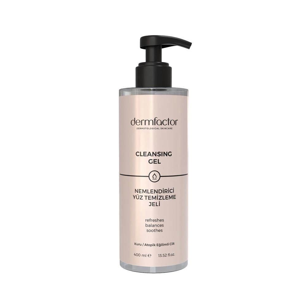Dermfactor Nemlendirici Yüz Temizleme Jeli 400 ml